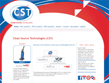 Tablet Screenshot of cleansourcetechnologies.nl